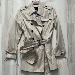 Banana Republic Light Tan Trench Coat